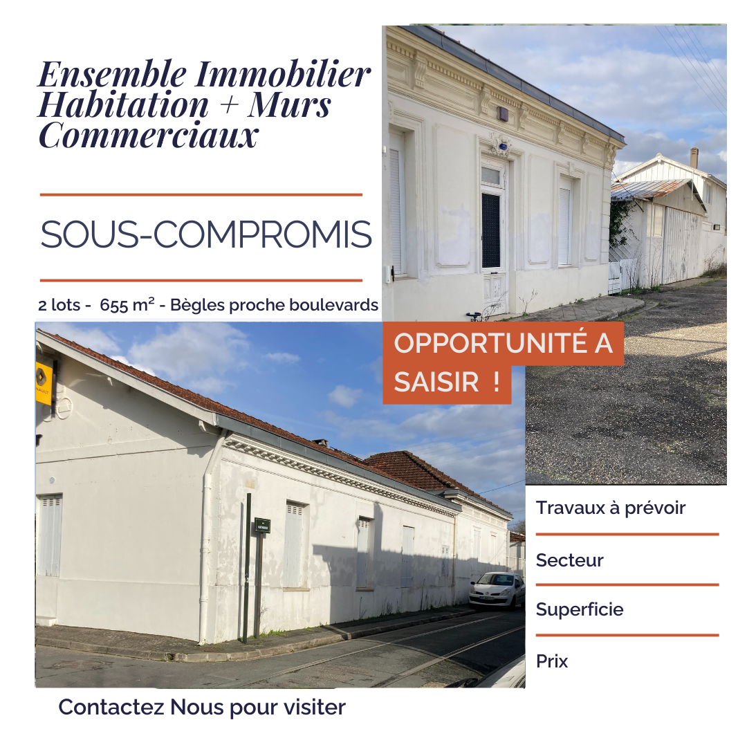Annonce immobilier simple élégant beige ocre post instagram (4)