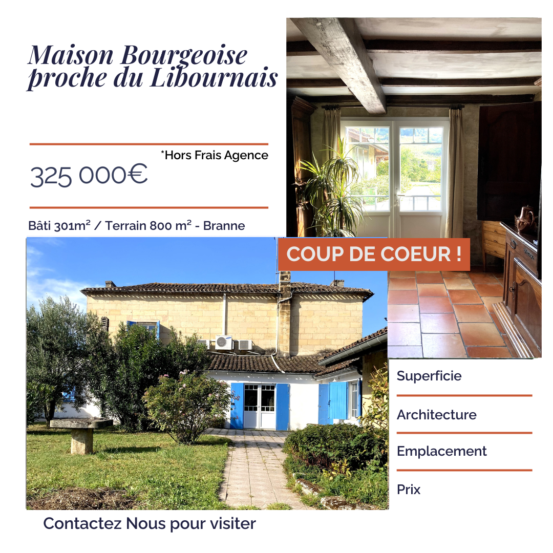 Annonce immobilier simple élégant beige ocre post instagram (8)
